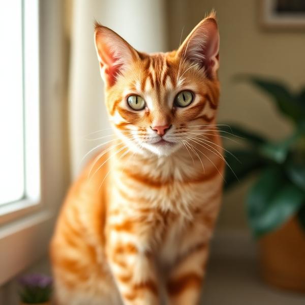 Milo, a Ginger tabby cat